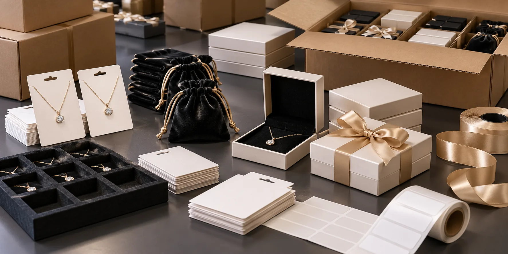 Human accessory packaging and fulfillment desk